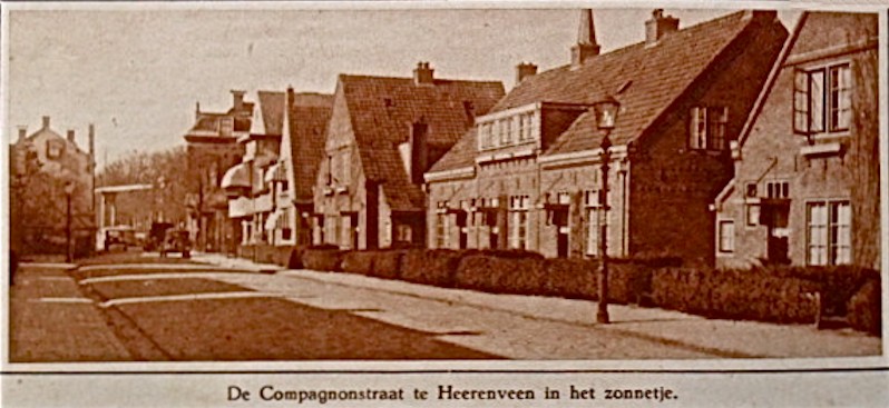 Compagnonsstraat, noordoostzijde, 1931